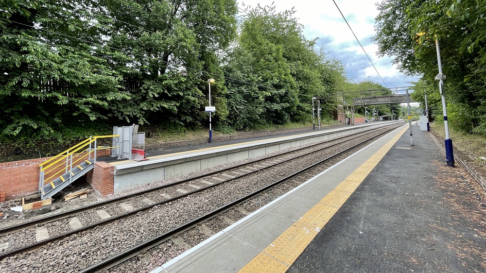 Garrowhill station fully re-opens following £2.2m platform upgrade