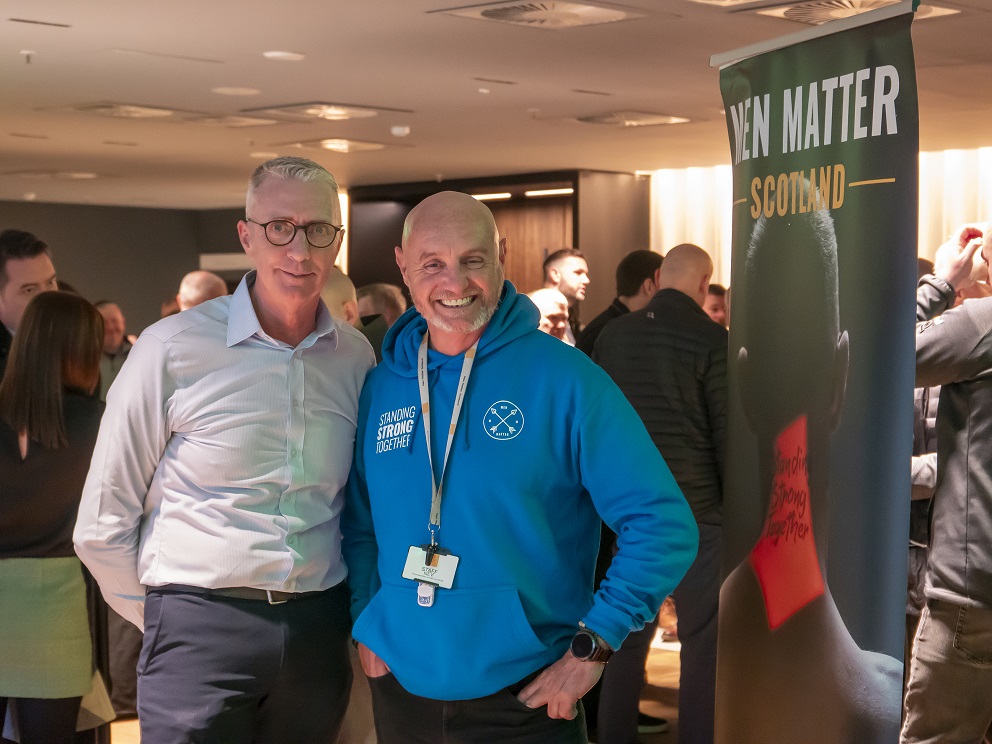 GRAHAM extends partnership with Men Matter Scotland