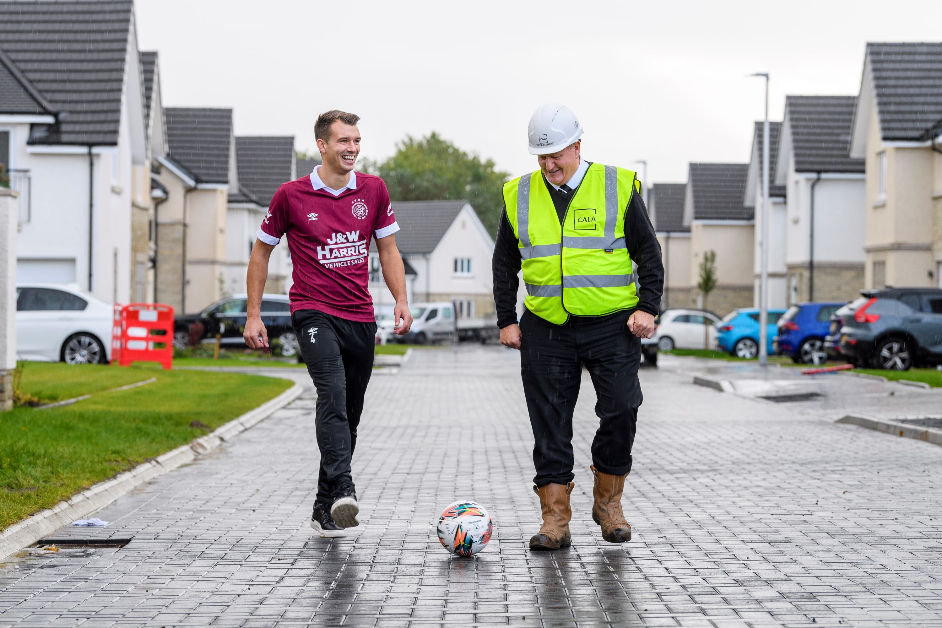 Cala sponsors Linlithgow Rose ahead of fourth local project