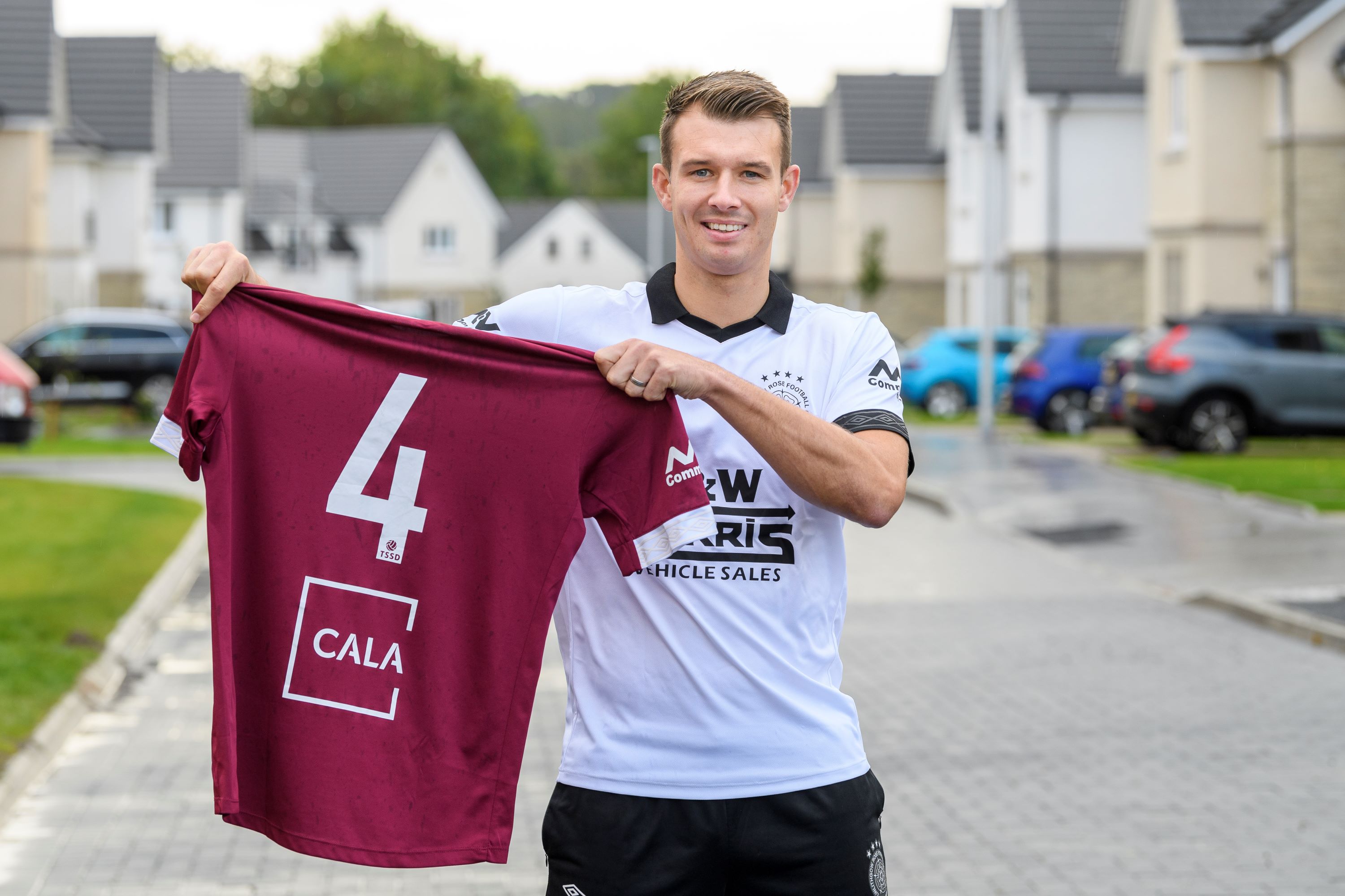 Cala sponsors Linlithgow Rose ahead of fourth local project