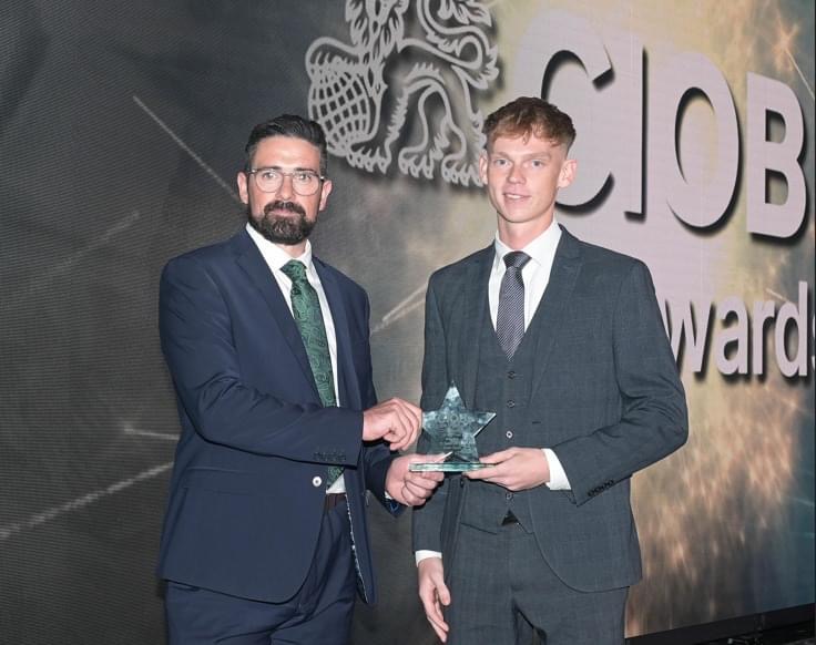Gavin Wyatt: Winning CIOB Scotland's Graduate of the Year Award