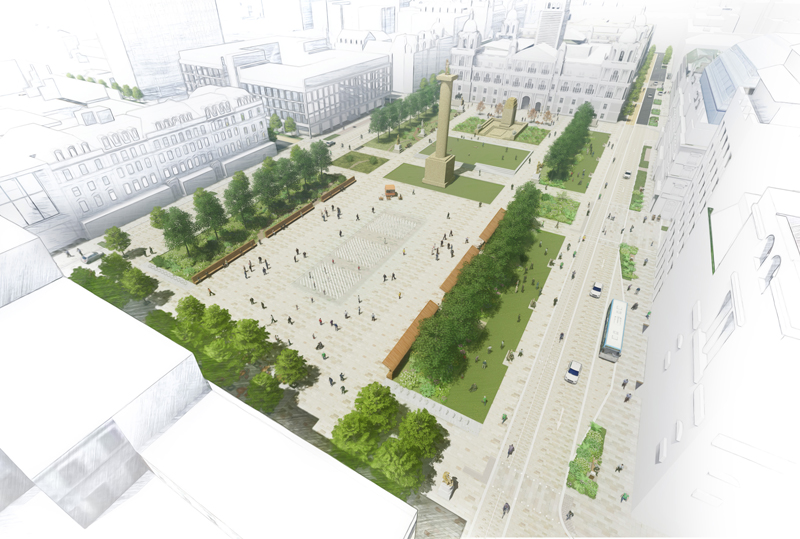 Plans unveiled for new look George Square