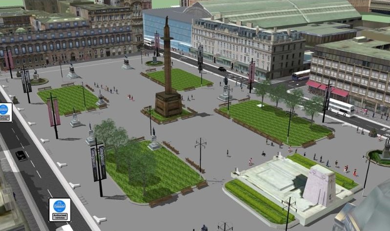 George Square redevelopment proposals move to next stage