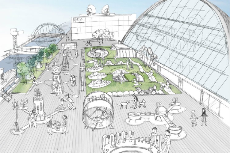 Austin-Smith:Lord plans Glasgow Science Centre public realm improvements