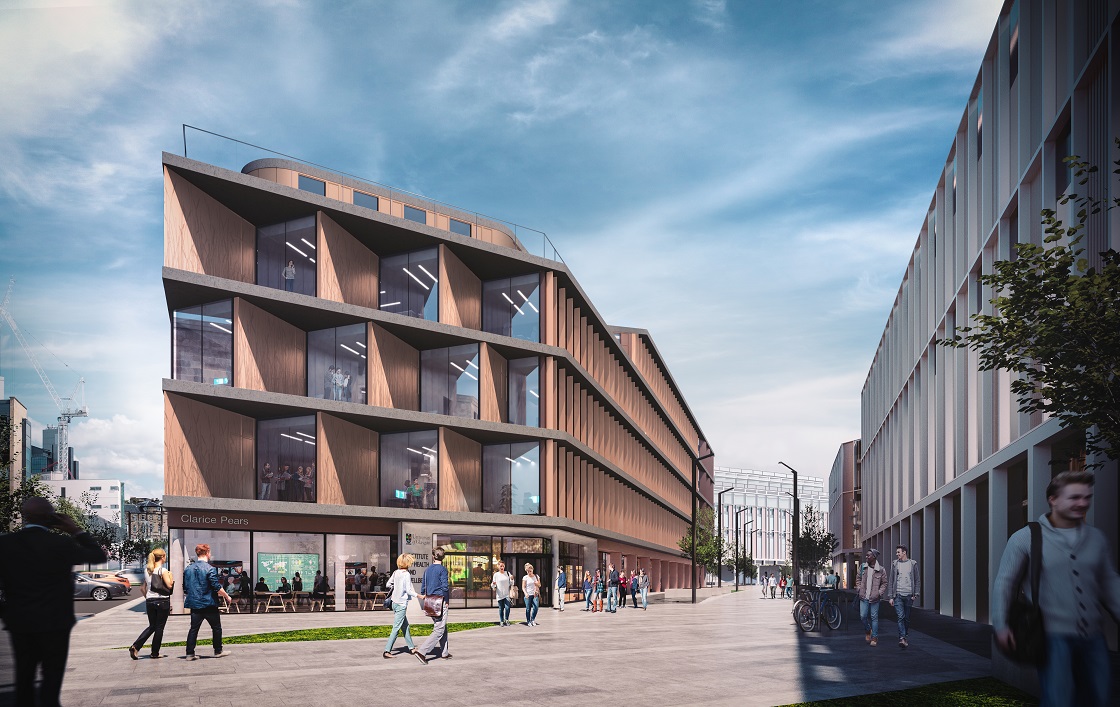 Work begins on University of Glasgow’s Clarice Pears Building
