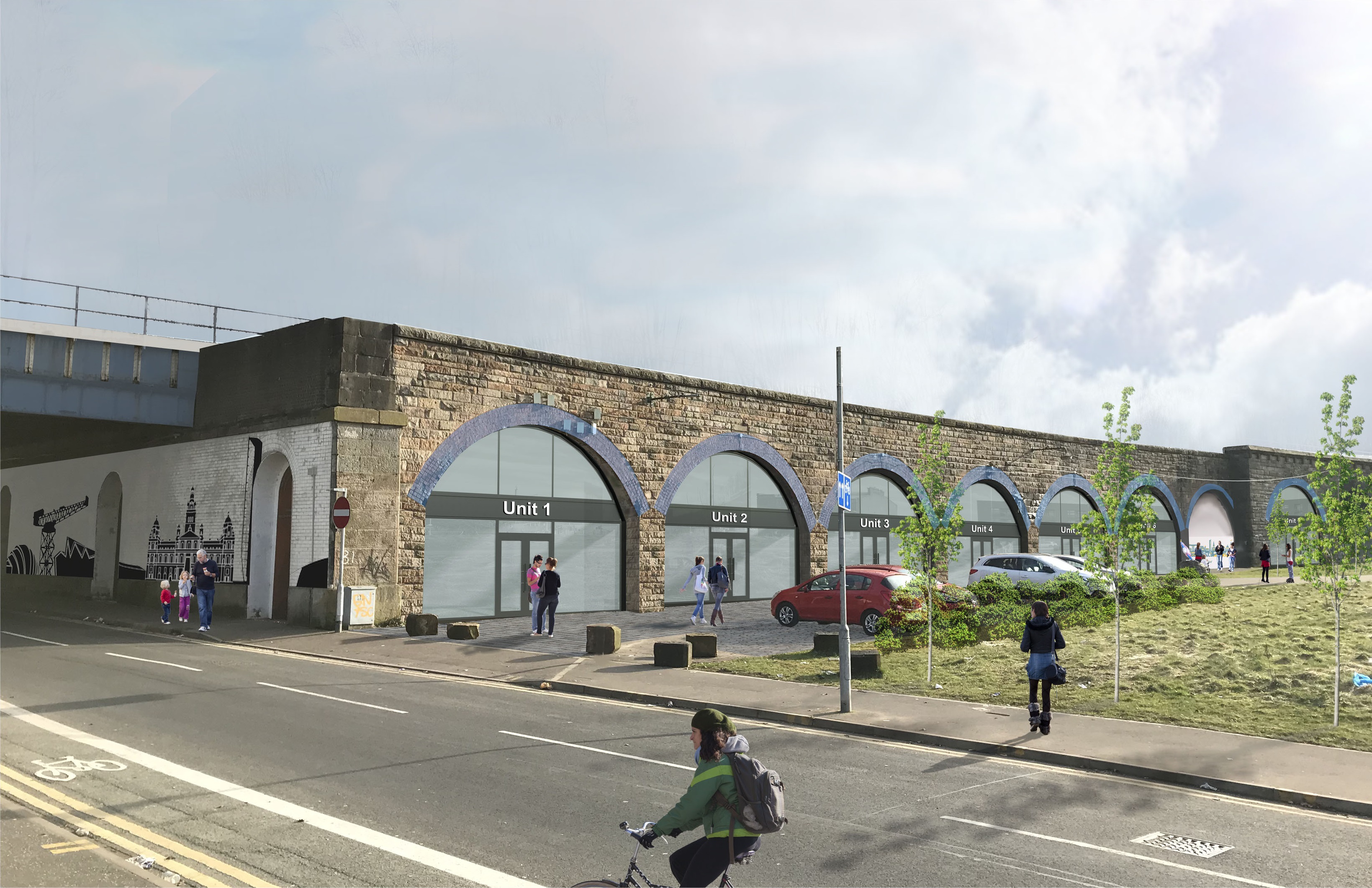 And fnally... Network Rail lodges plans to open up Glasgow railway arches for business use