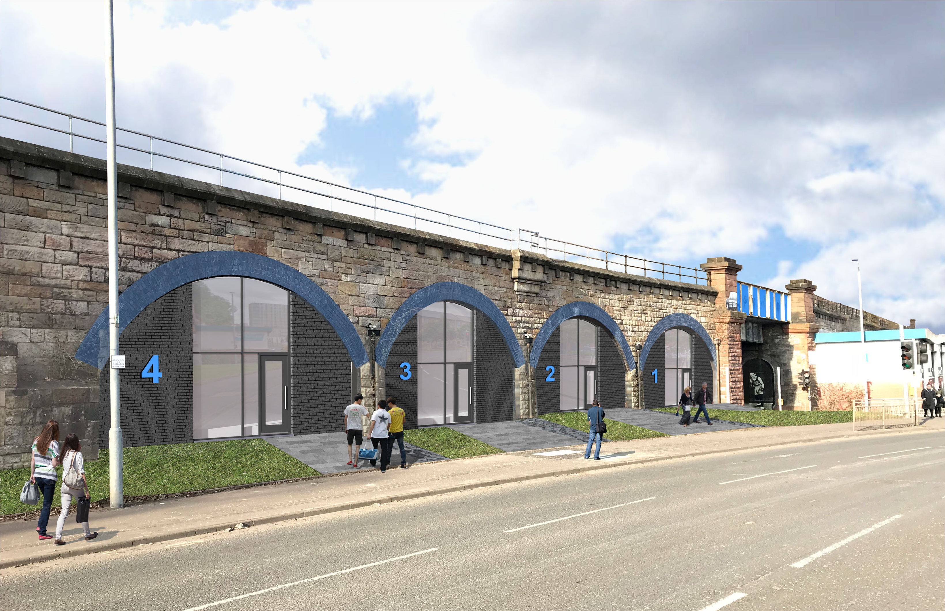 And fnally... Network Rail lodges plans to open up Glasgow railway arches for business use