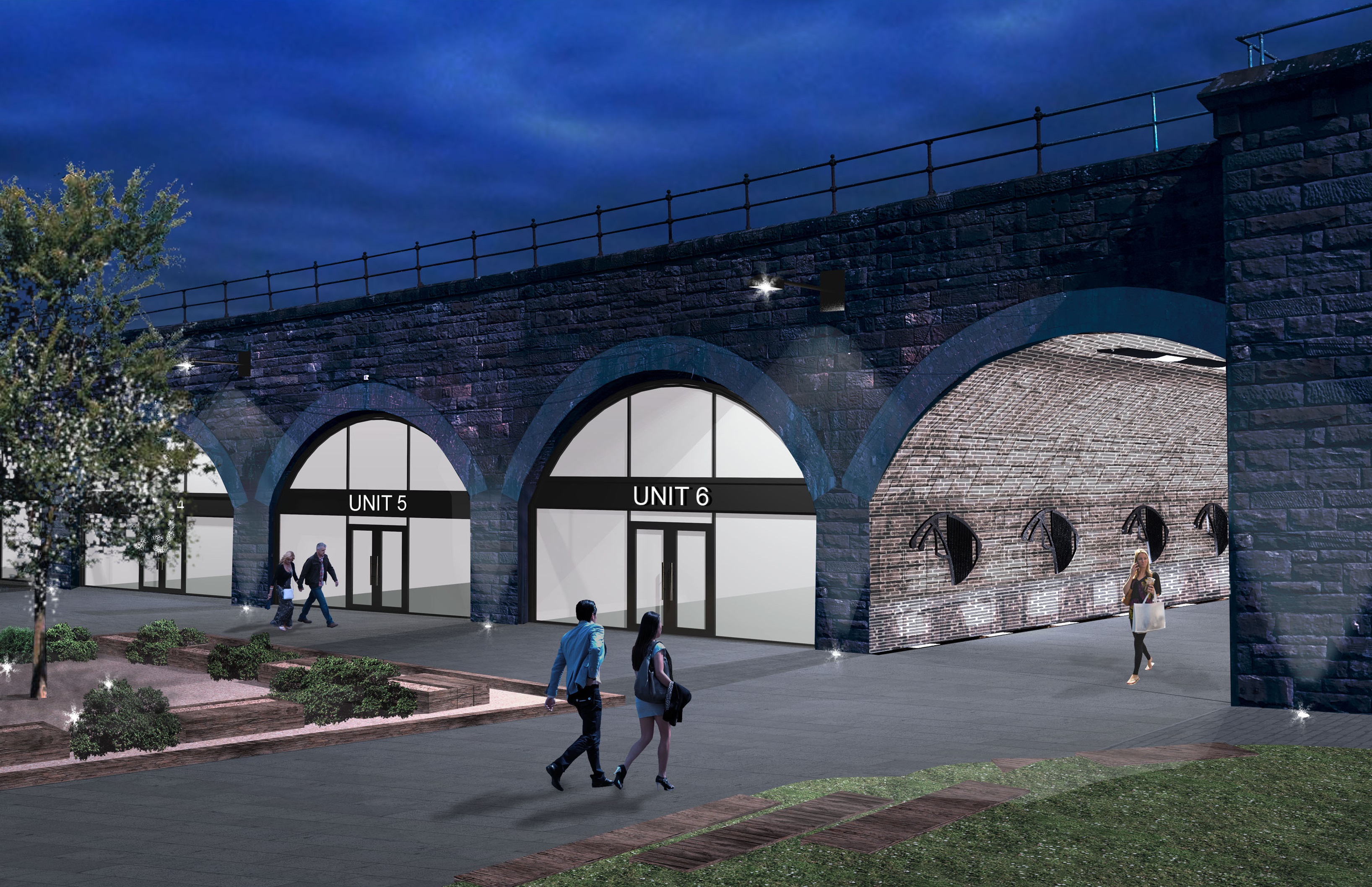 And fnally... Network Rail lodges plans to open up Glasgow railway arches for business use