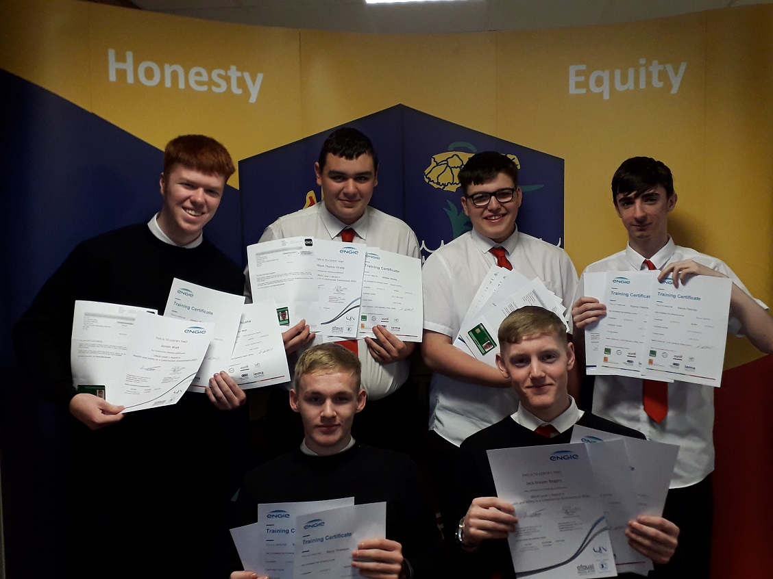 ENGIE helps Glasgow youngsters onto construction career ladder