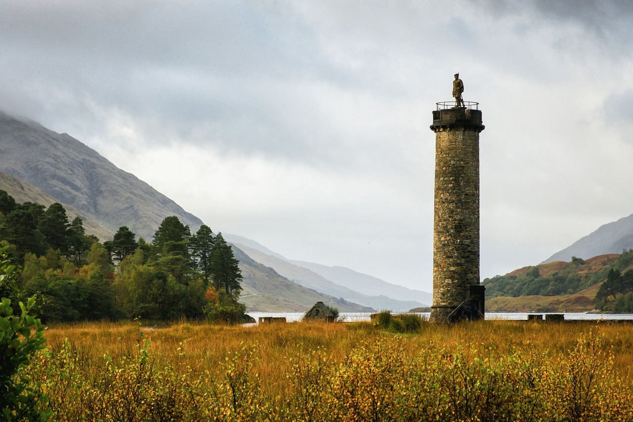 And finally... The leaning tower of Glenfinnan
