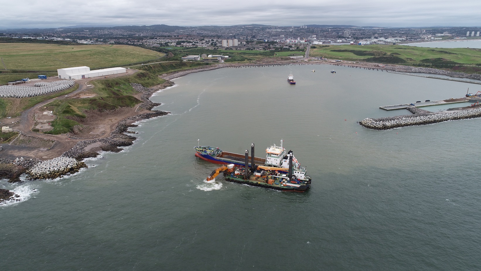 Van Oord lands £20m of South Harbour work in Aberdeen