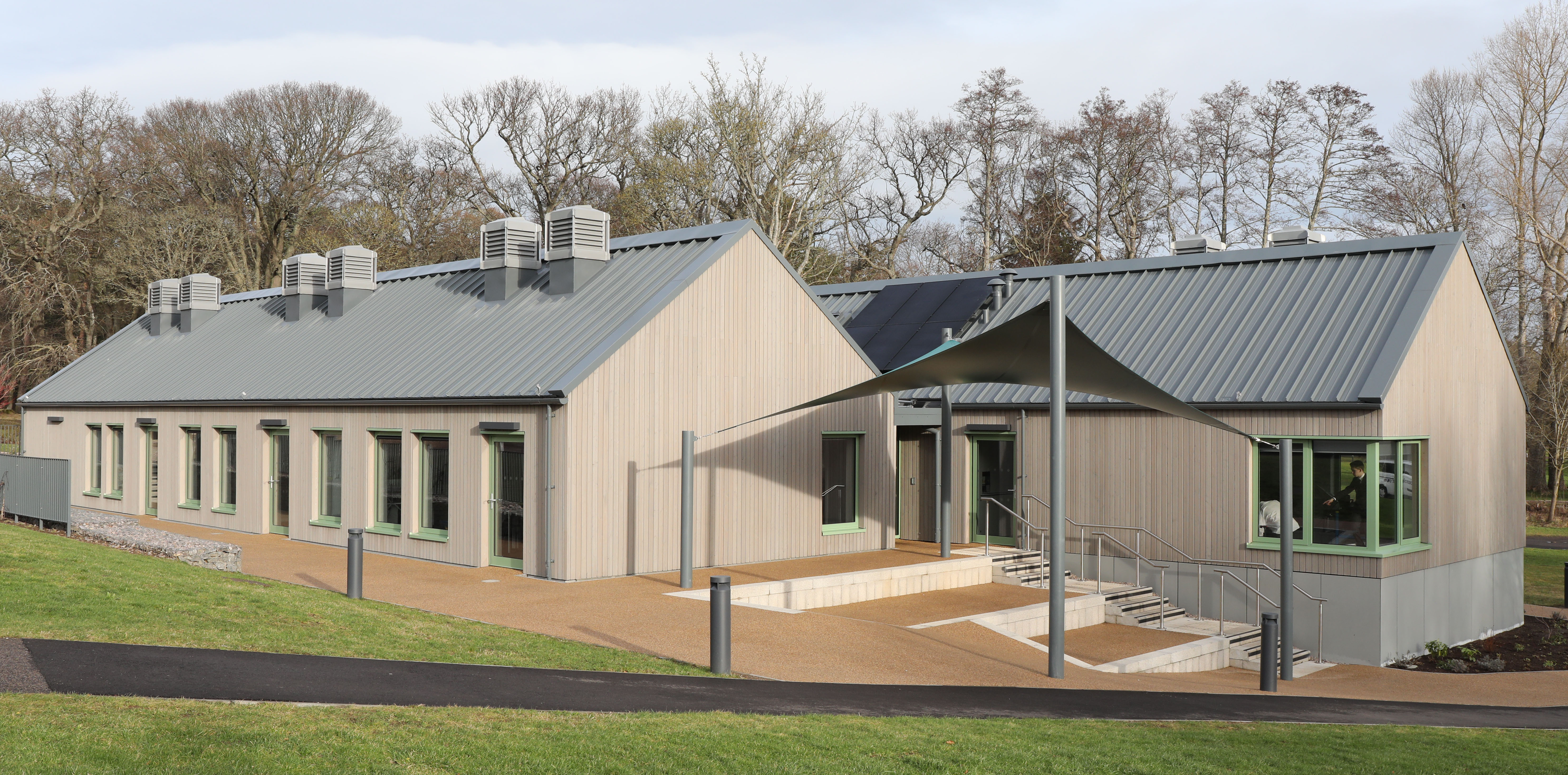 HRH The Princess Royal opens new low carbon education hub at Gordonstoun