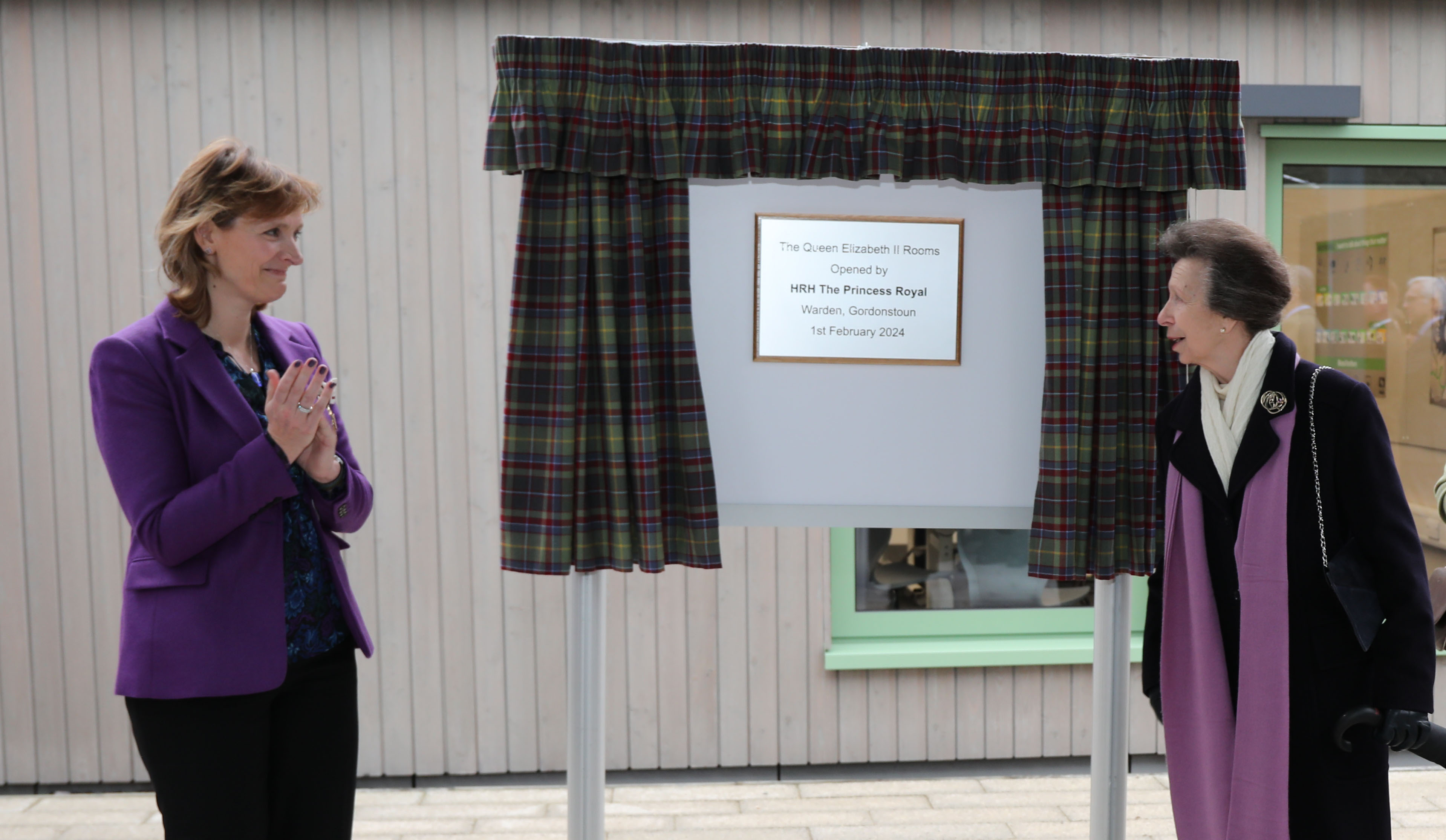 HRH The Princess Royal opens new low carbon education hub at Gordonstoun