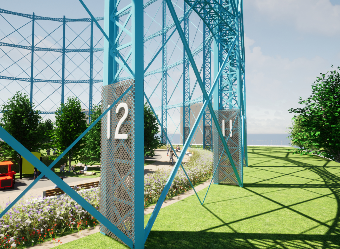 Transformation of Granton gasholder into public space set to begin