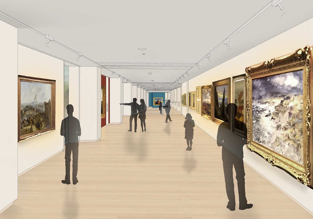 September opening date for National Galleries of Scotland revamp as final costs revealed