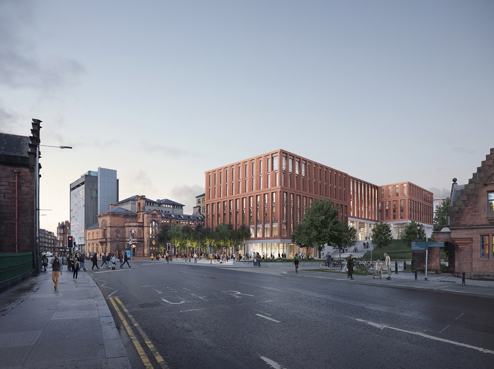 Green light for University of Glasgow’s postgraduate teaching hub and business school building