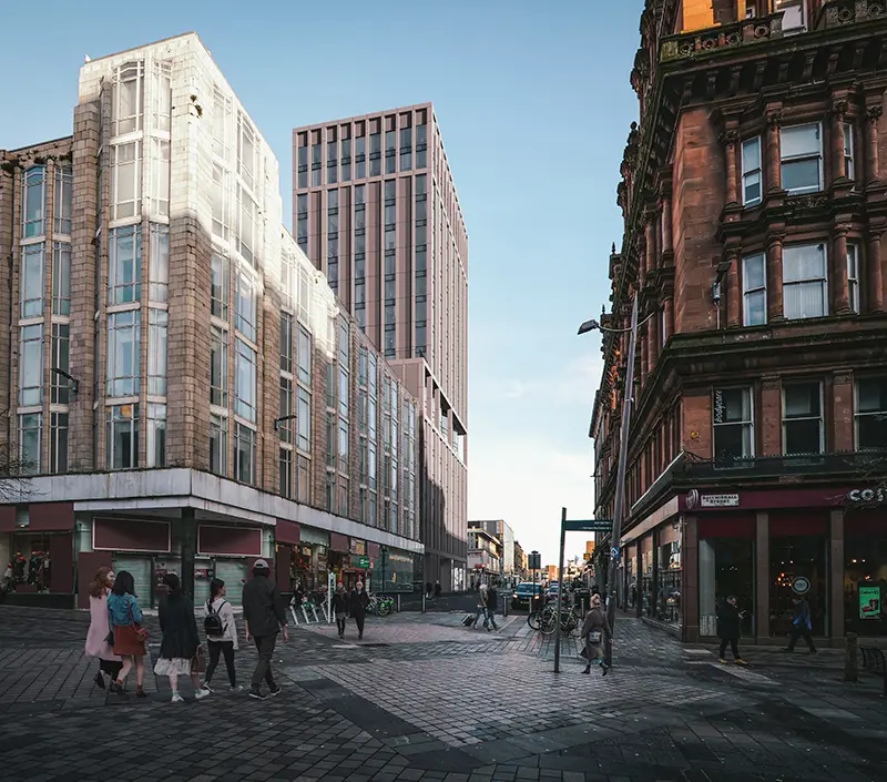 Glasgow gives green light to 18-storey city centre aparthotel