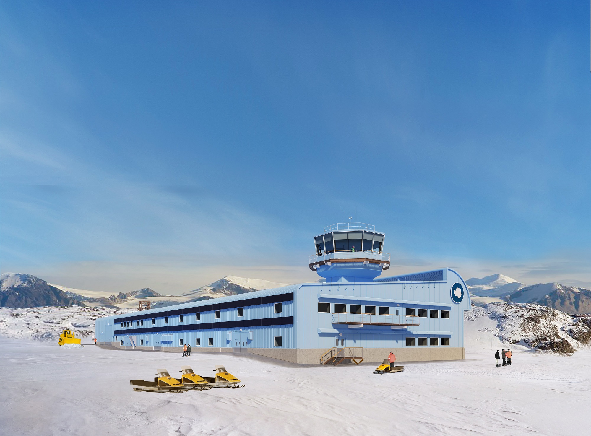 And finally... Construction season starts at UK’s largest Antarctic science research hub