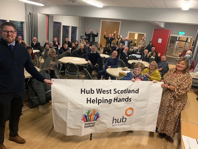 Hub West Scotland lends helping hand to Mental Health Network