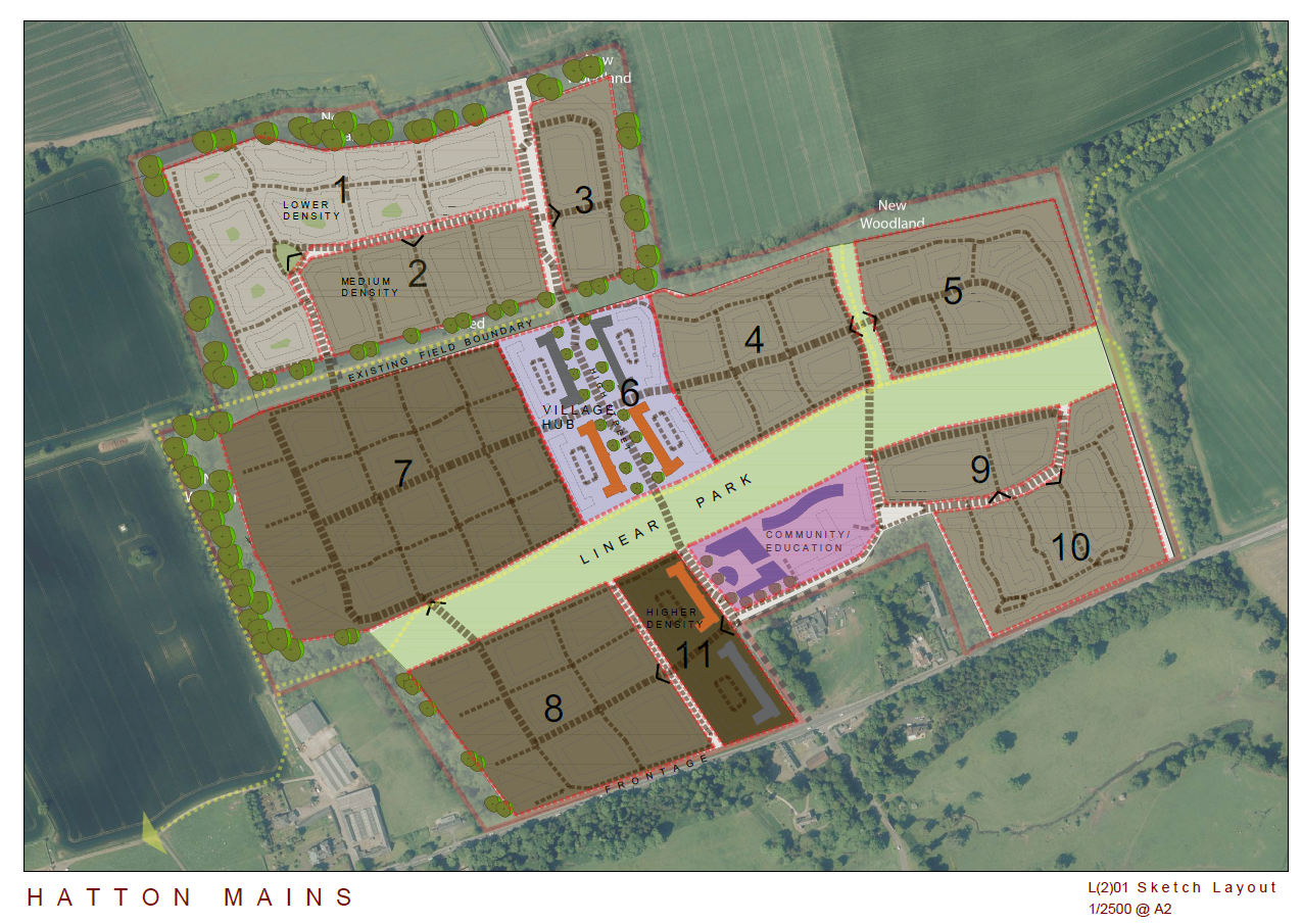 New 1,500 village planned to west of Edinburgh