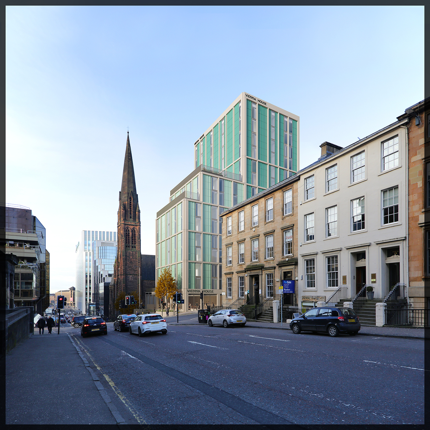 Hawkins\Brown-designed Vienna House hotel approved in Glasgow