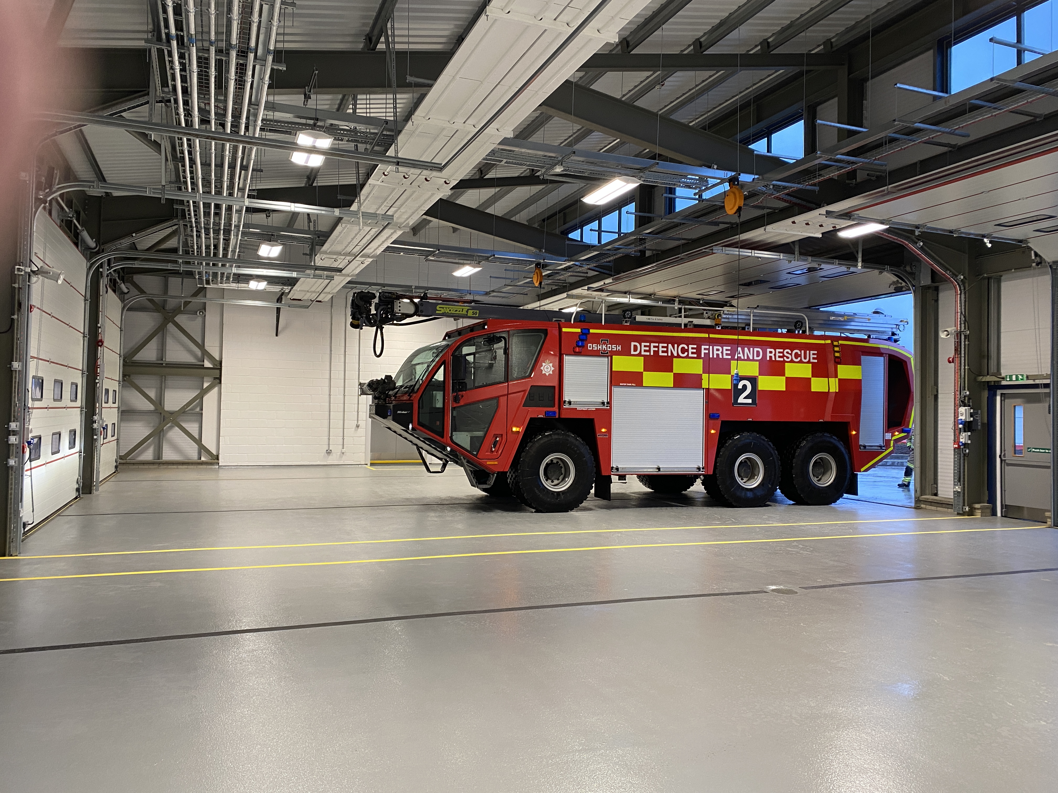New RAF Lossiemouth fire station completed by Henry Brothers
