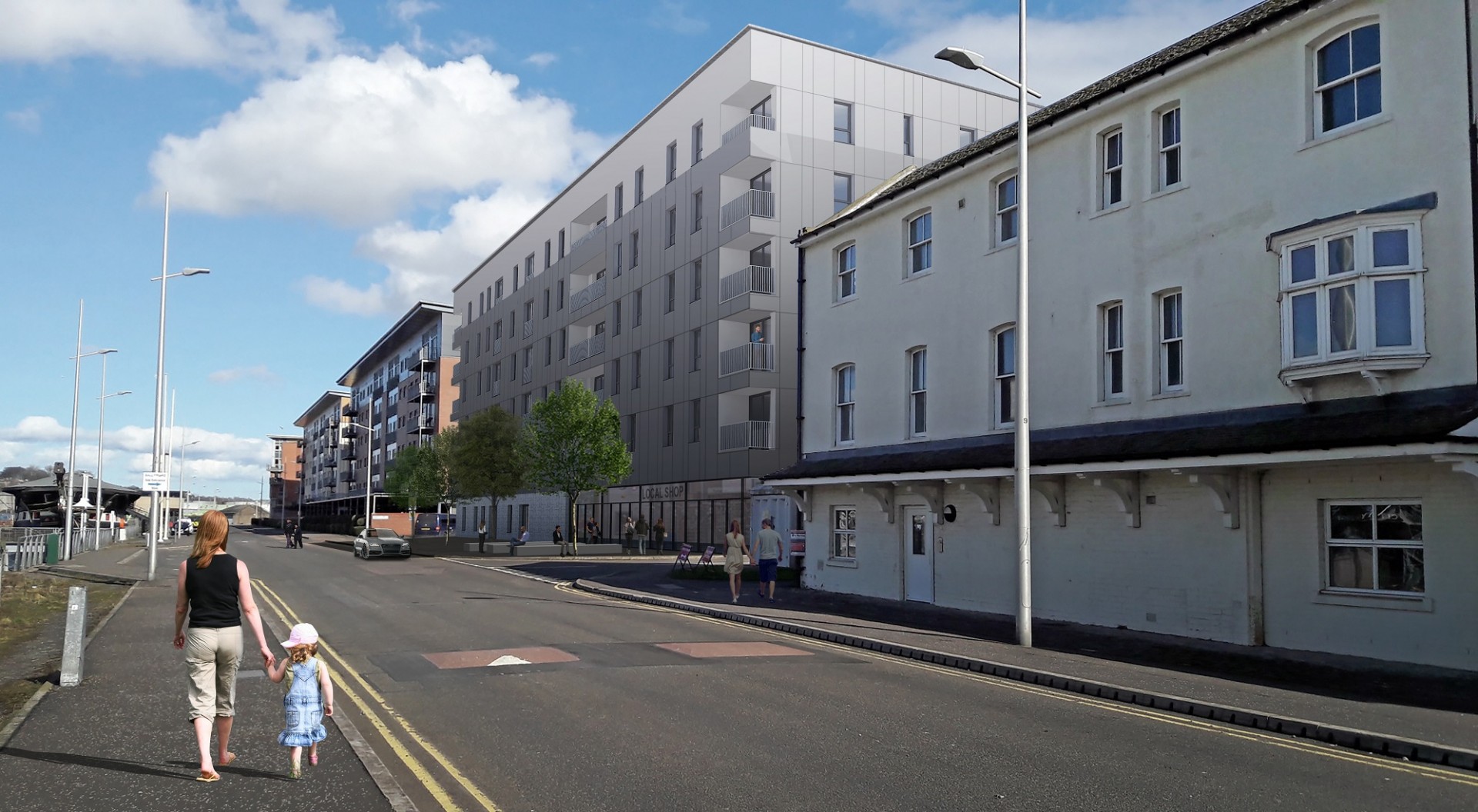 Detailed designs lodged for Dundee waterside flats plan