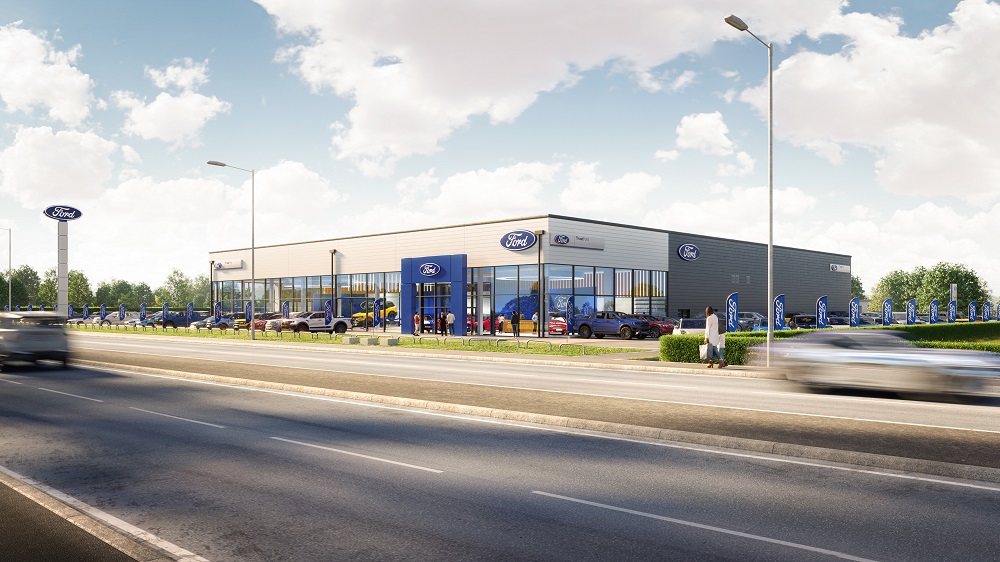 Frasers Property begins £6m pre-let build for TrustFord at Hillington Park