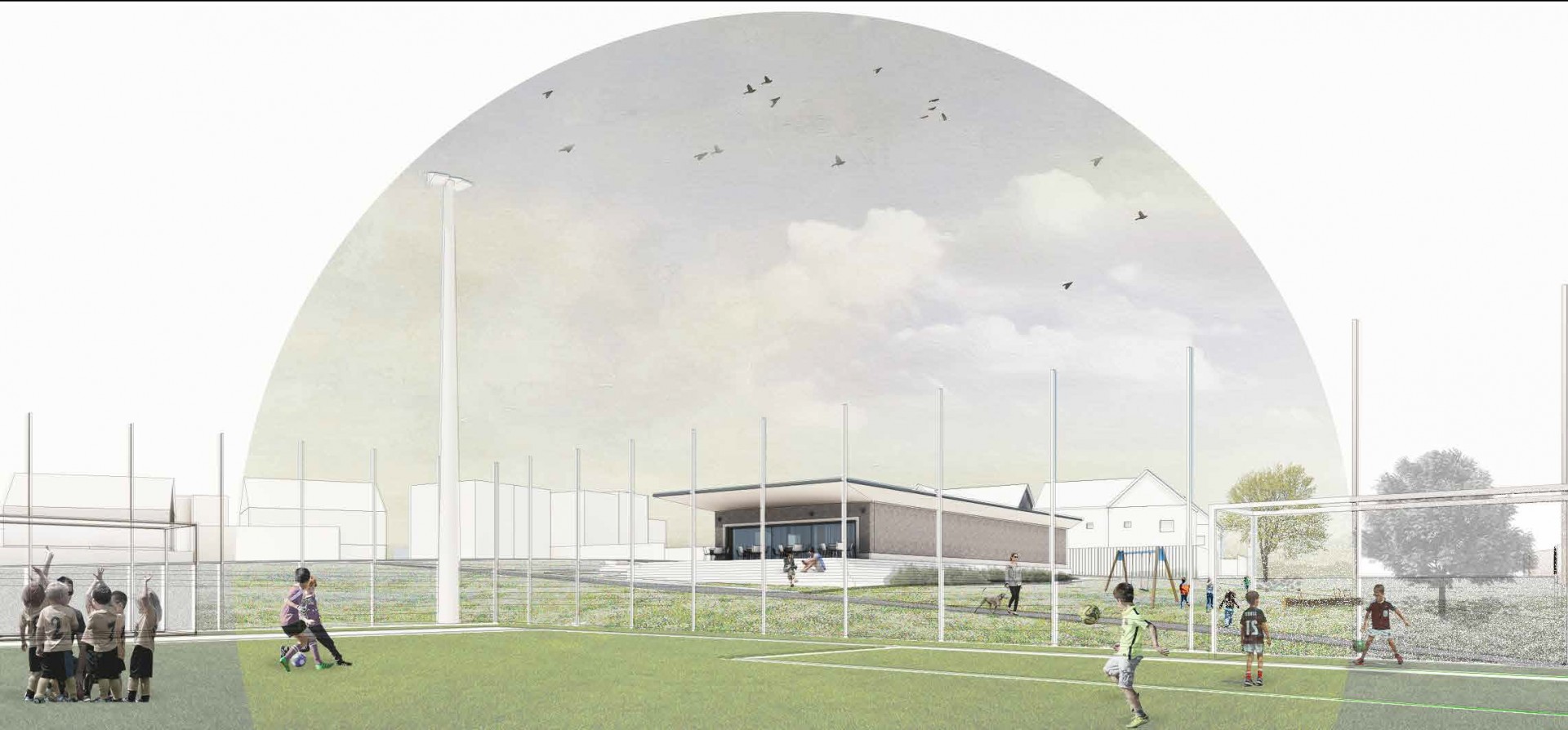 Community scores green light for Glasgow sports pavilion