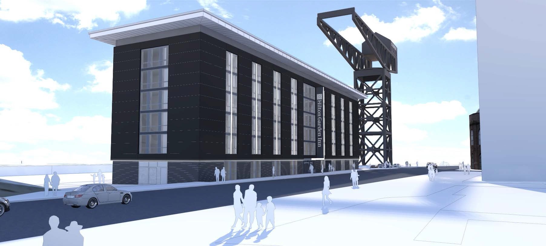 ‘Jewel box’ recladding plan to boost fire safety at Finnieston Quay hotel
