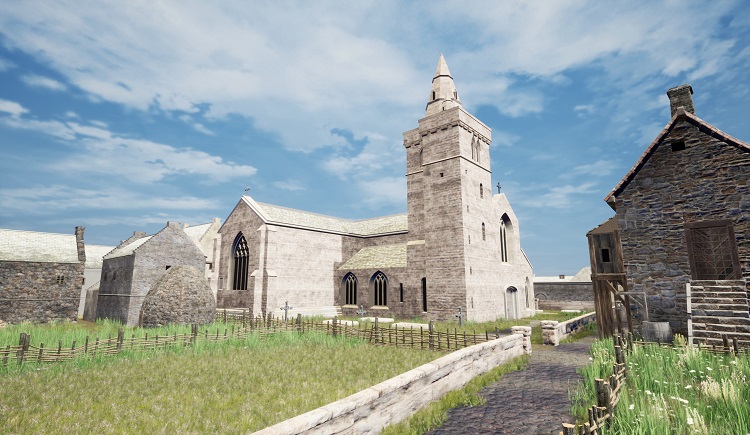And finally... Virtual ‘time travel’ recreates 16th century church