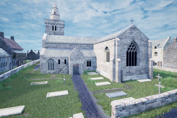 And finally... Virtual ‘time travel’ recreates 16th century church