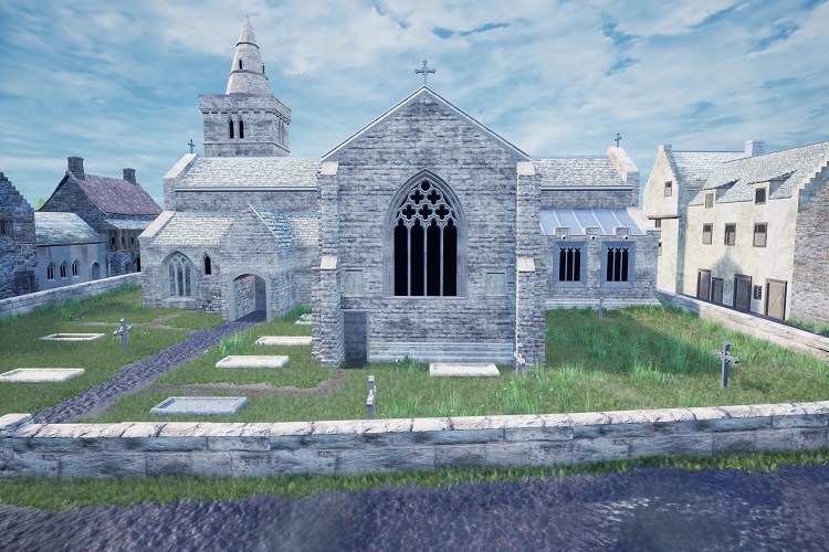 And finally... Virtual ‘time travel’ recreates 16th century church