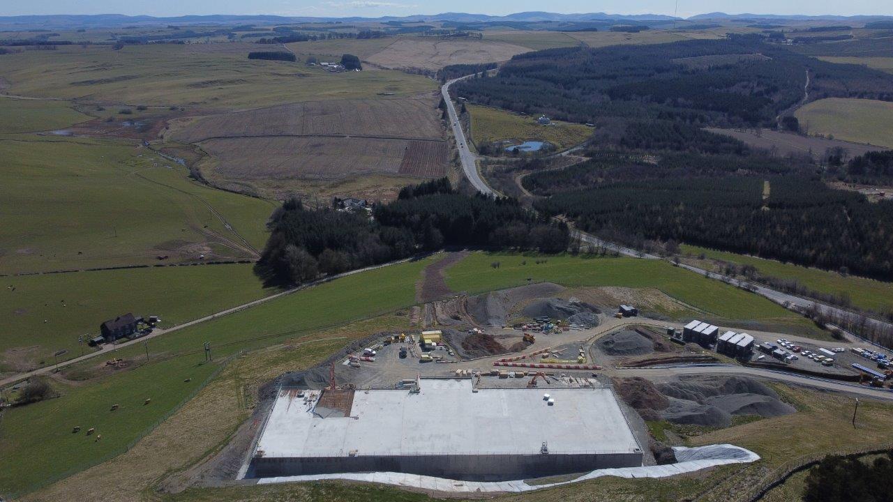 Video: Scottish Water reaches last pour milestone in £30m Borders water upgrade