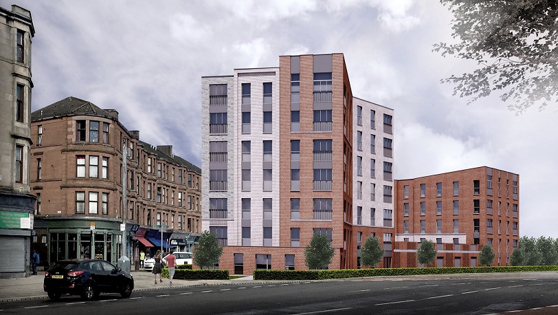 New plans lodged for Govan block of flats