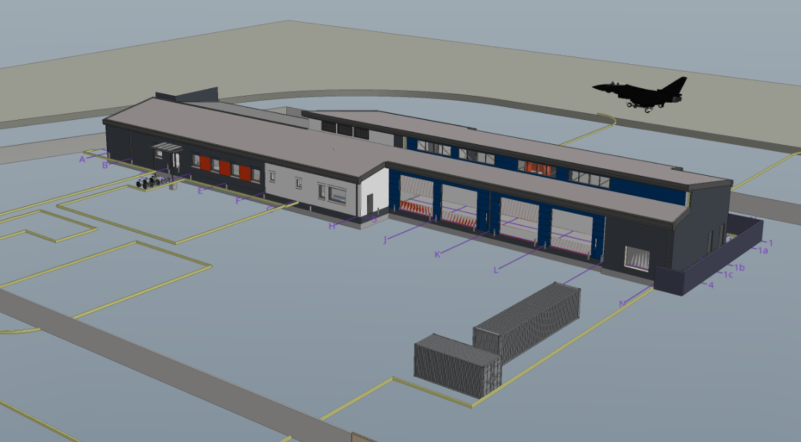 Work starts on RAF Lossiemouth’s new Crash, Fire and Rescue Station