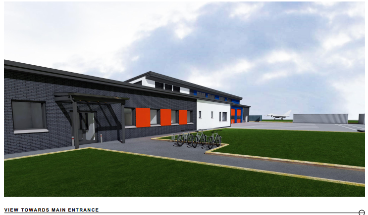 Work starts on RAF Lossiemouth’s new Crash, Fire and Rescue Station