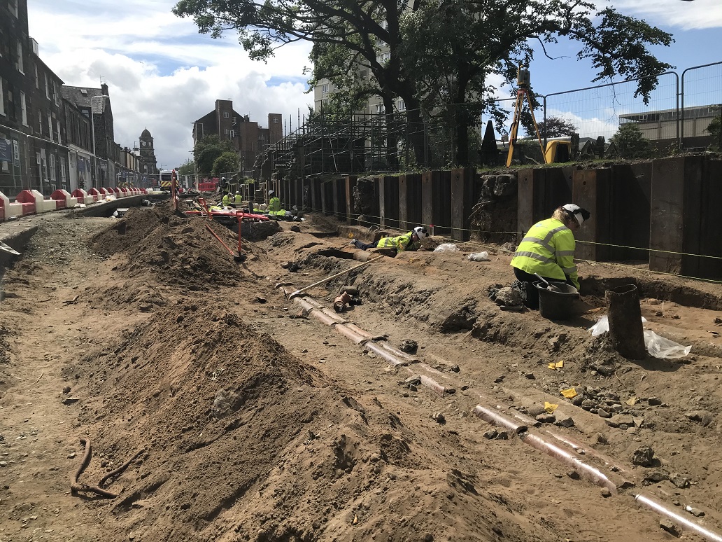 And finally... Excavation of medieval graveyard begins at trams project