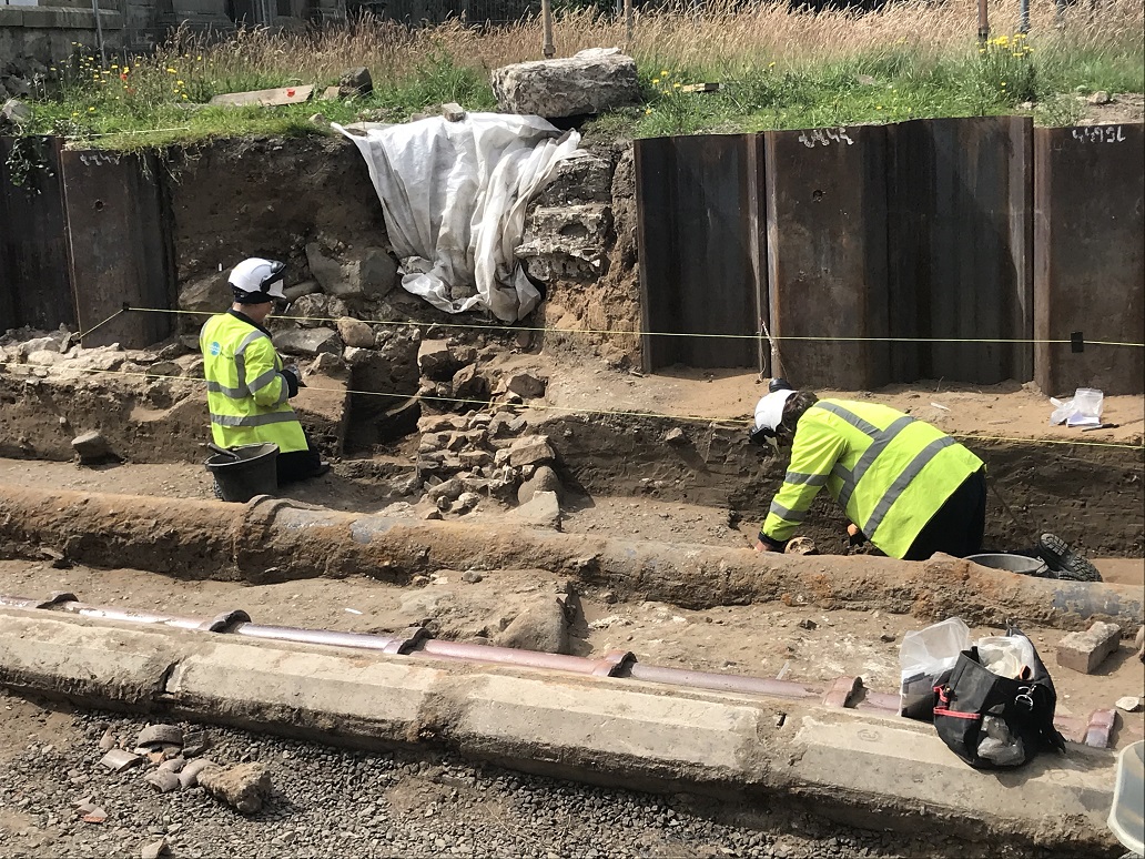 And finally... Excavation of medieval graveyard begins at trams project