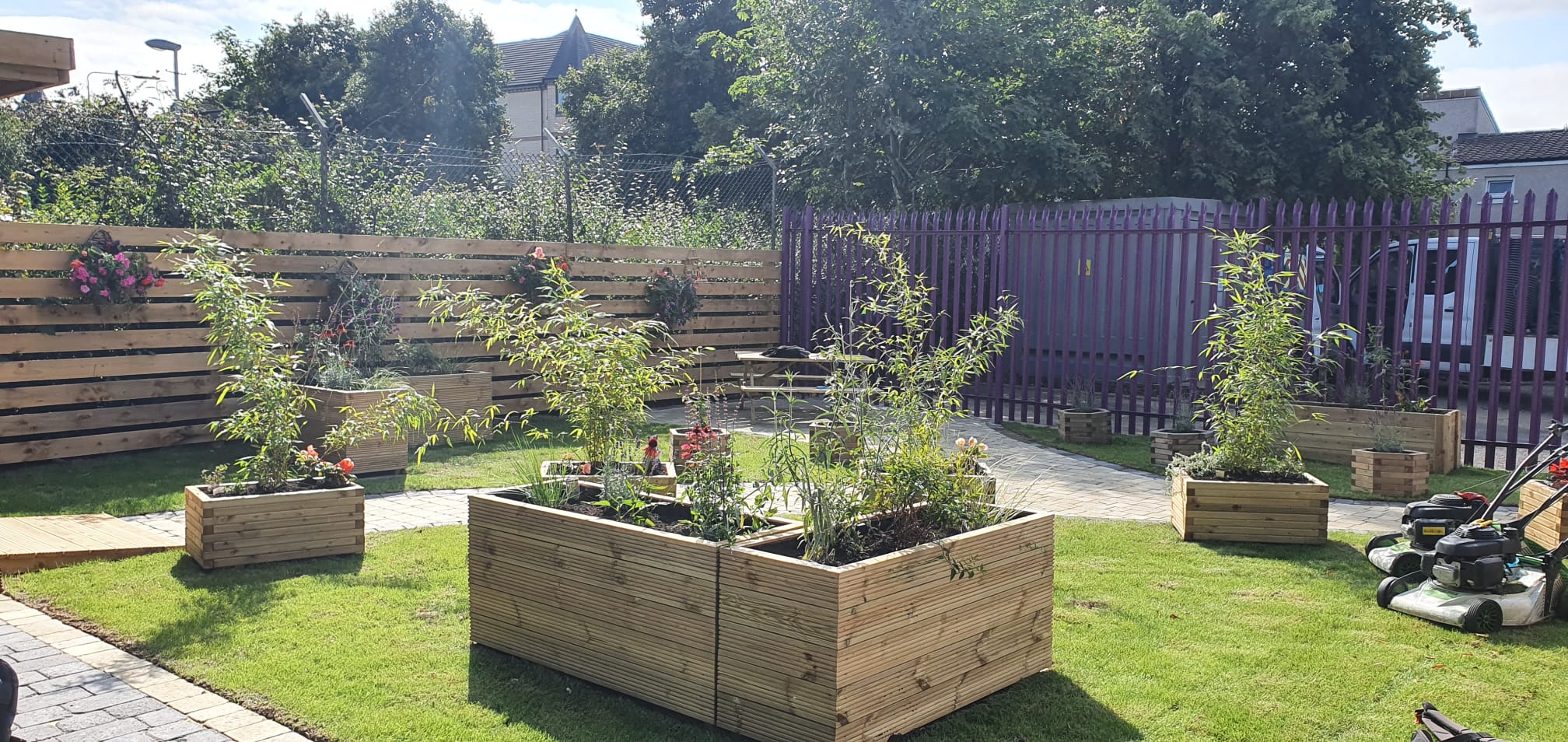 In Pictures: Priory Bridge Landscaping installs wellbeing garden for Epilepsy Scotland