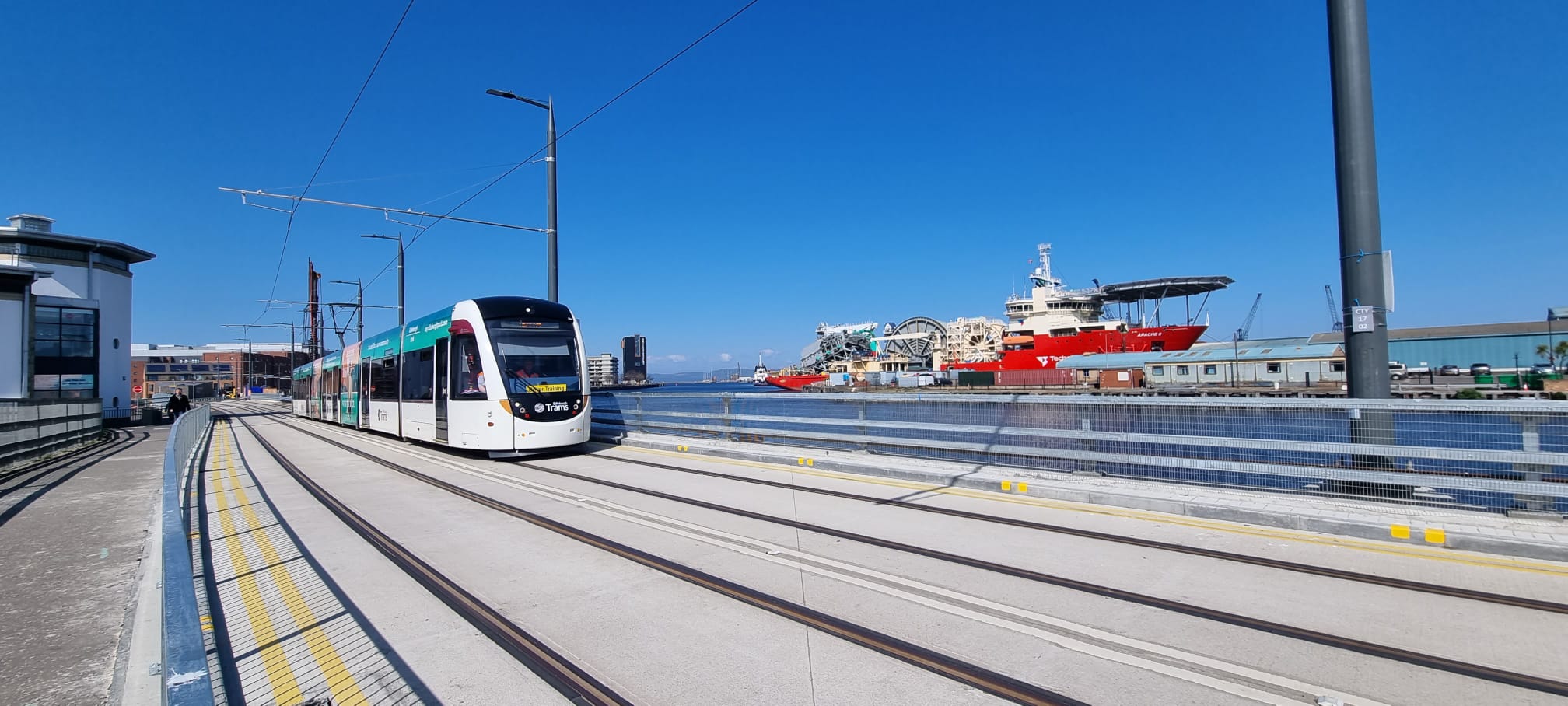 Steve Jackson on the final six months of the Trams to Newhaven project