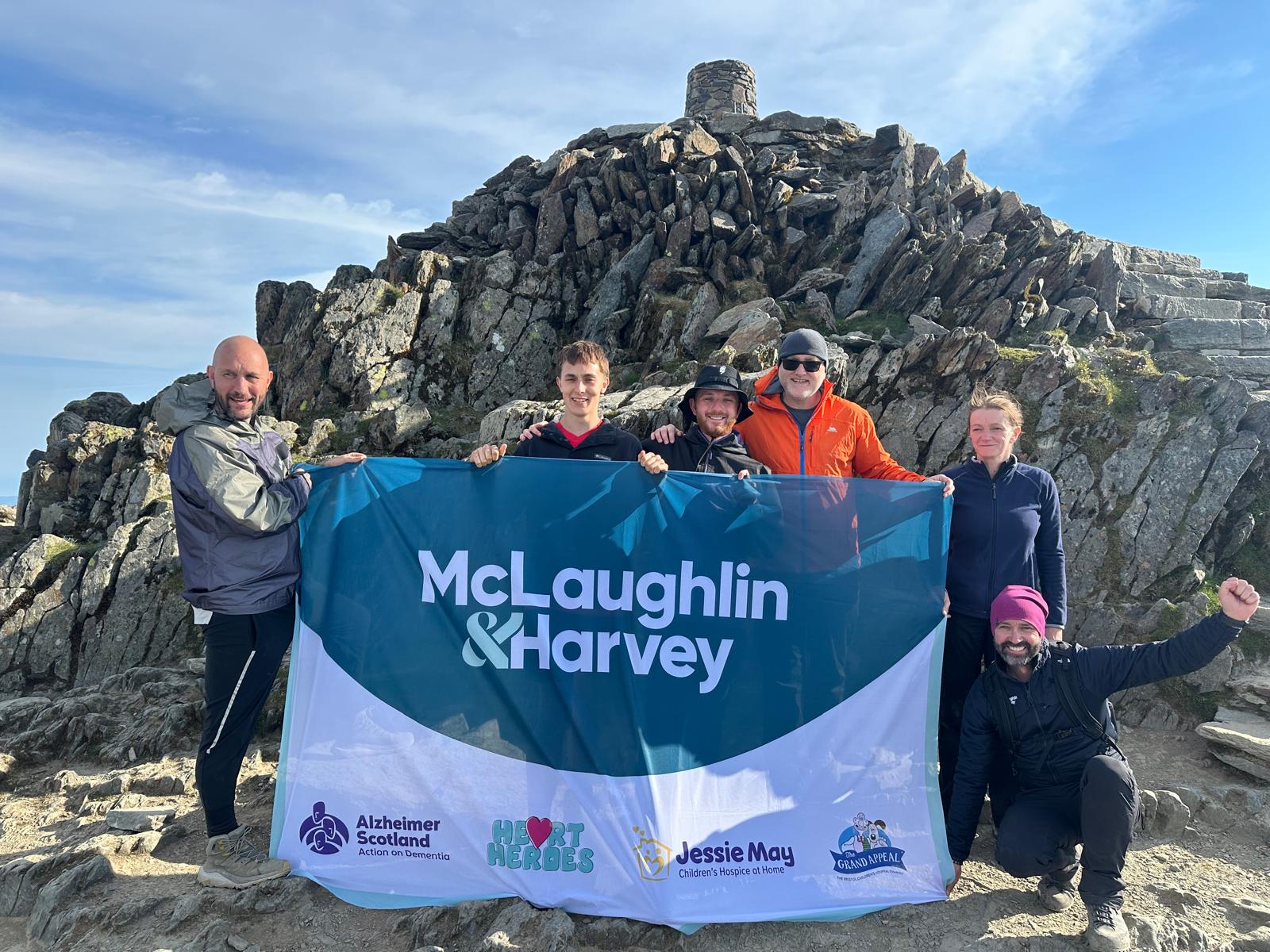McLaughlin & Harvey employees raise more than £40,000 for four charities
