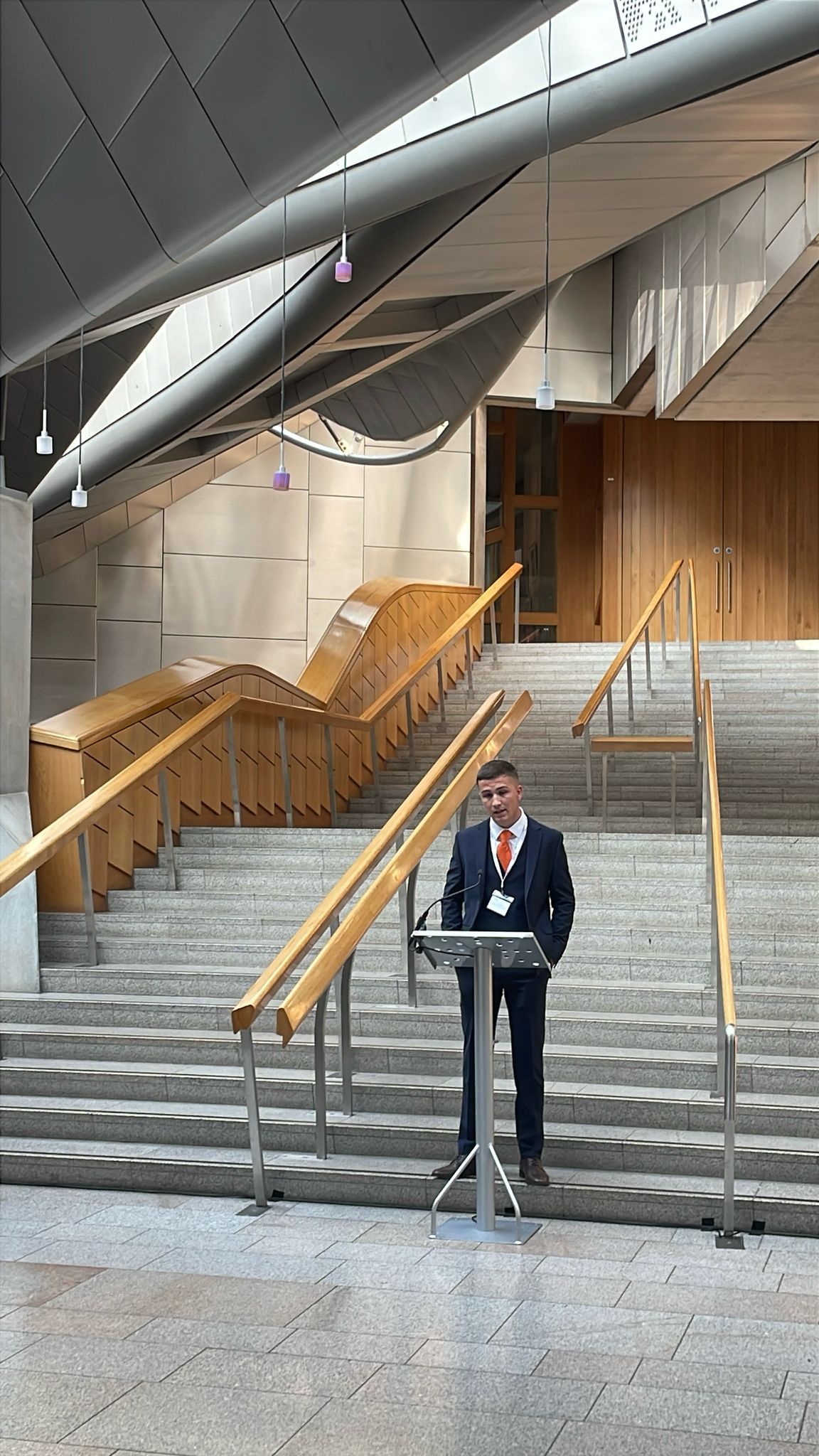 NFRC celebrates roofing skills at Holyrood as entries open for Scottish Awards