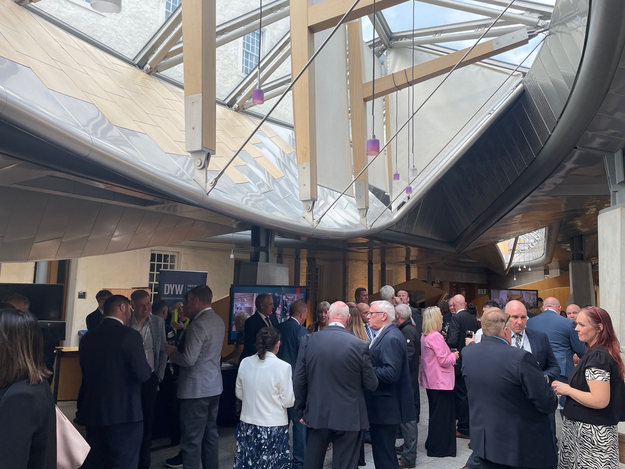 NFRC celebrates roofing skills at Holyrood as entries open for Scottish Awards