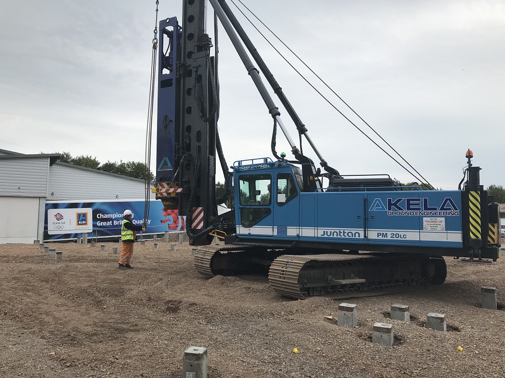 Akela wins ALDI piling contract in Falkirk