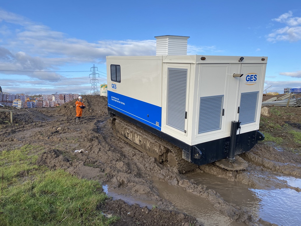 GES commissions new cone penetration testing rig