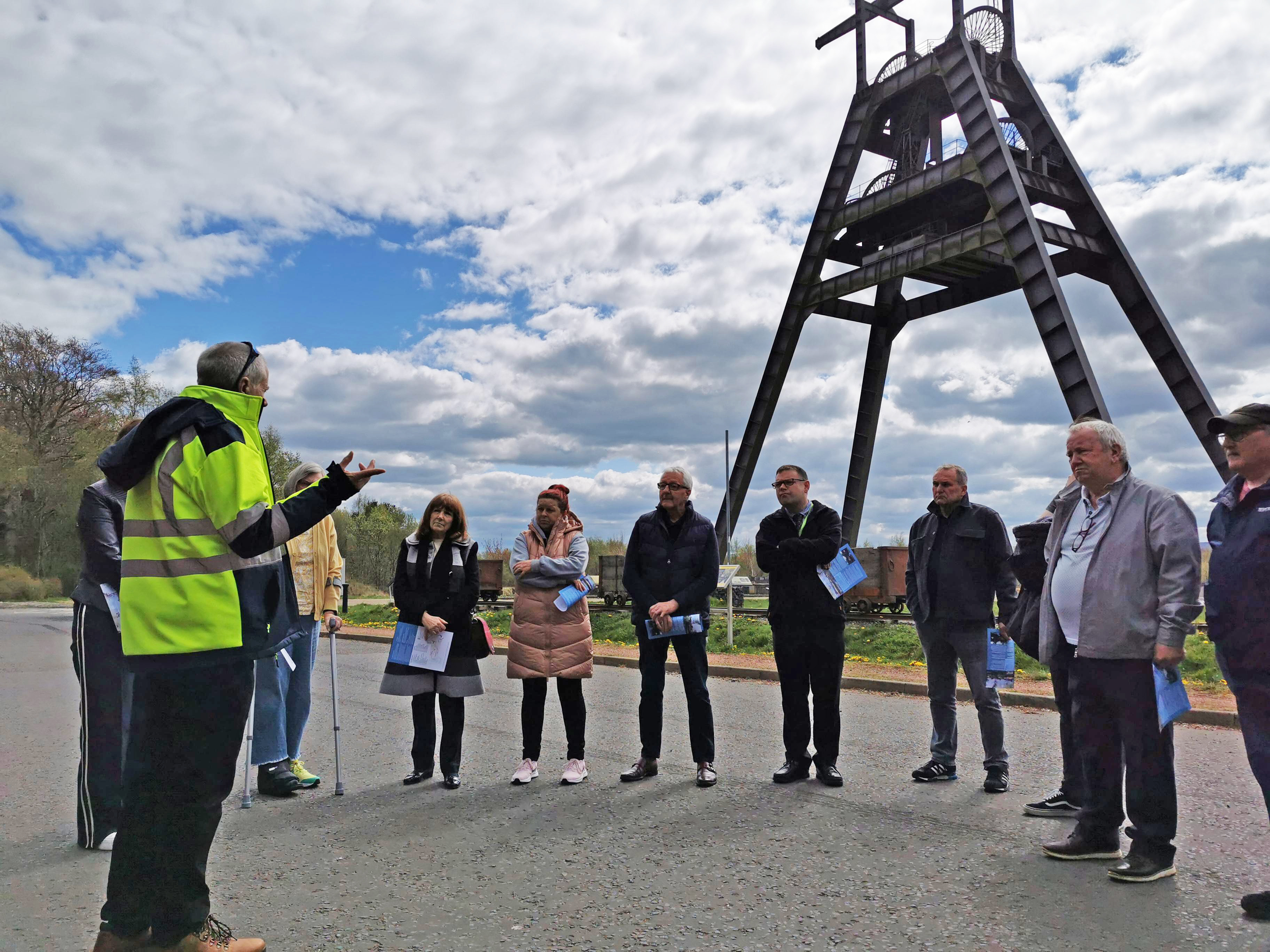 Dignitaries pay visit to proposed Ayrshire Eco-Therapy Wellness Park