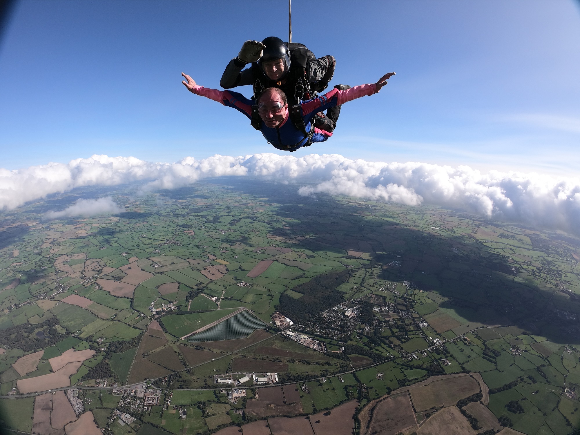 Russell Roof Tiles takes to the skies