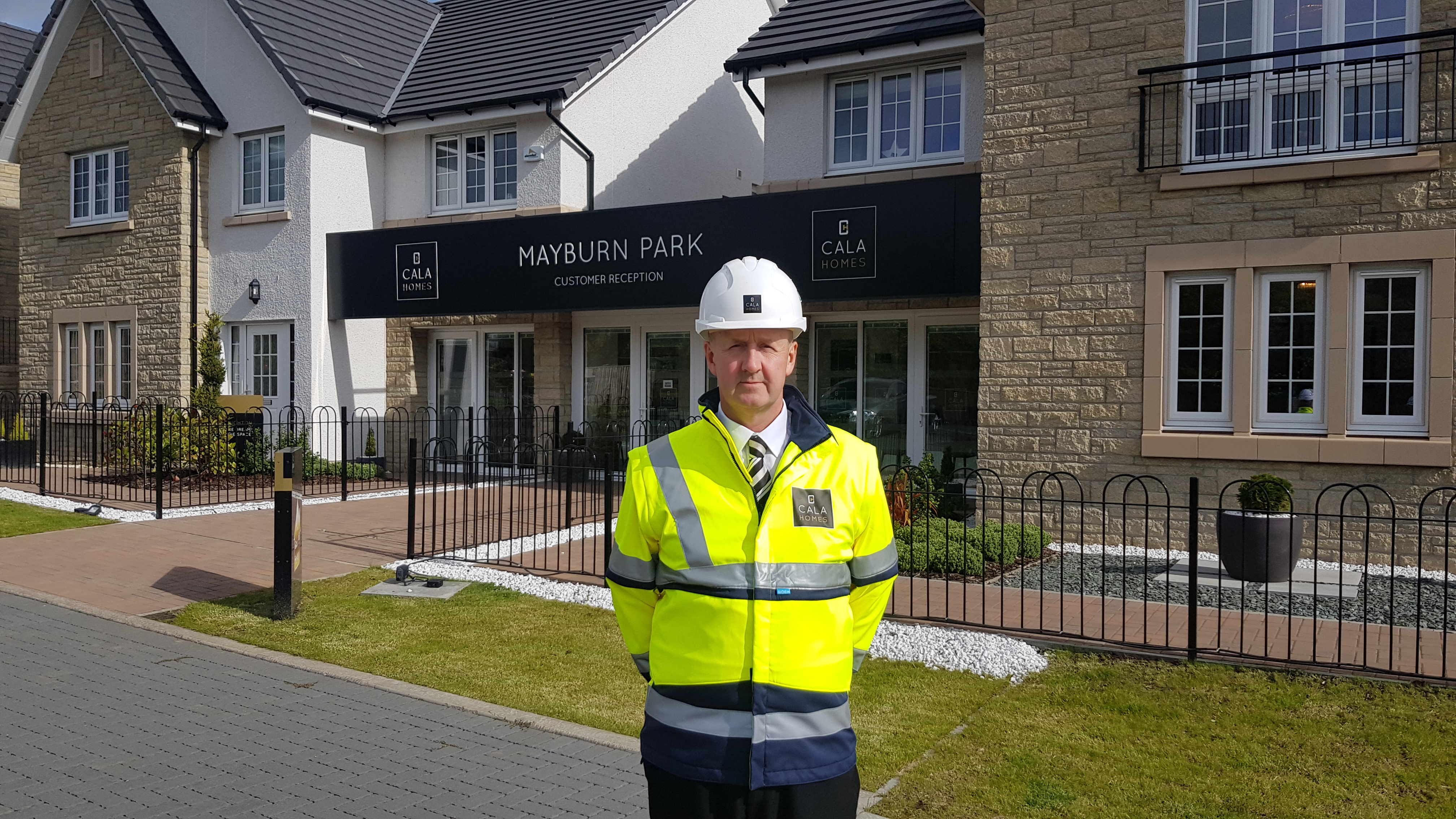 CALA site manager represents Straiton at NHBC awards