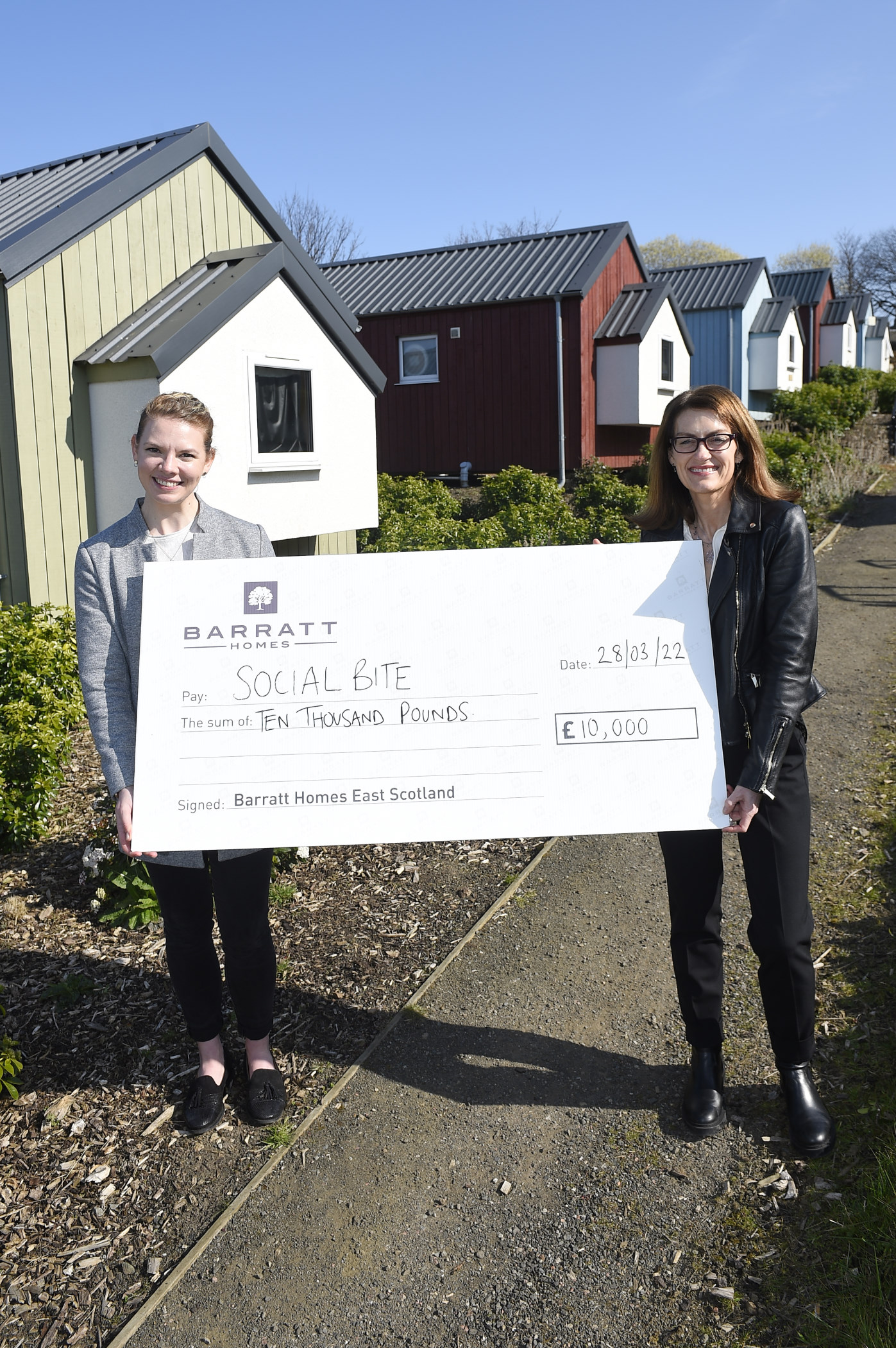 Barratt Developments raises £189,000 for charities across Scotland